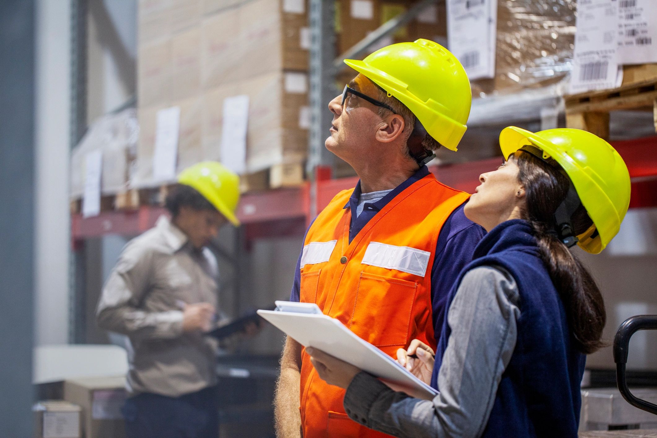 Warehouse manager portrait for testimonial